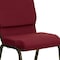Flash Furniture 18.5"W Stack Church Chair in Burgundy Fabric, 4PK 4-XU-CH-60096-BY-GG - alternate 10